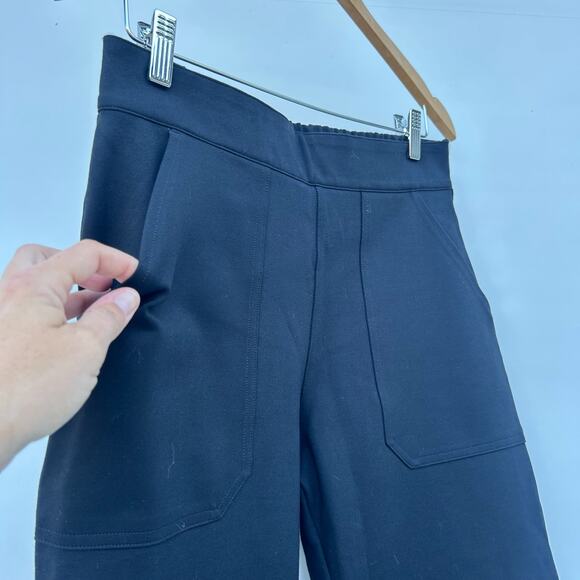 Spanx Women’s Perfect Pants Ankle Joggers Black Pull On Sweats Large - Picture 6 of 9